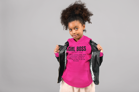 Girl Boss Definition Youth Hoodie
