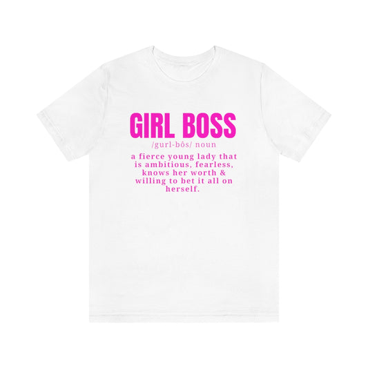 Girl Boss Pink Out Tee