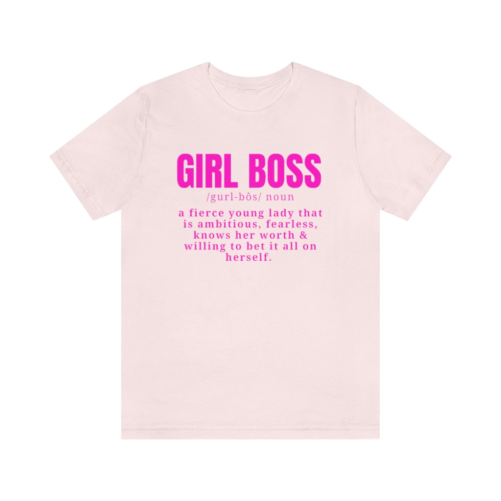 Girl Boss Pink Out Tee