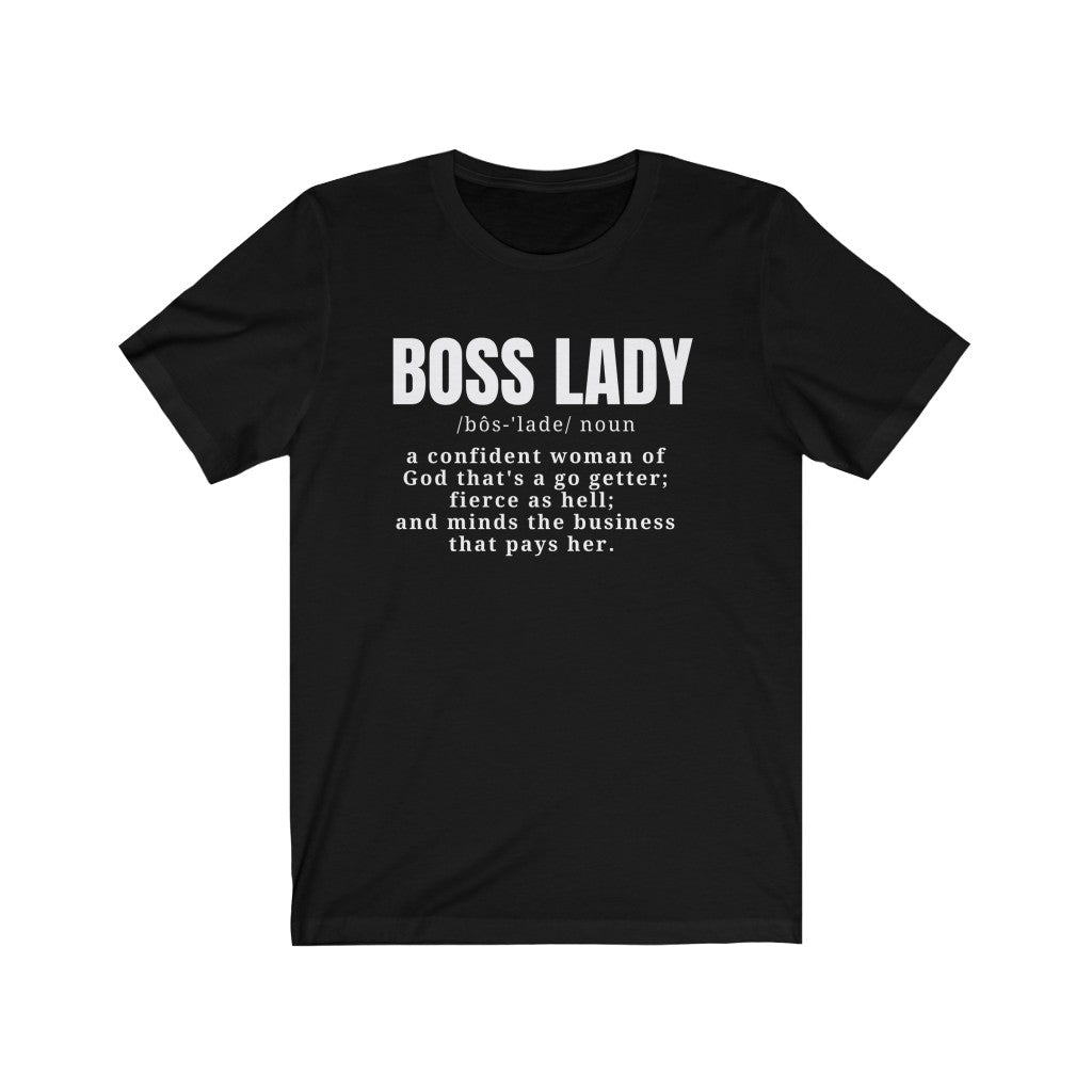 Boss Lady Definition Unisex Tee